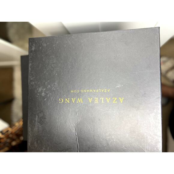 Akira Azalea Wang Poppy Multi Jeweled Stiletto Heel Ankle Booties Size 12 NWT - Picture 16 of 16